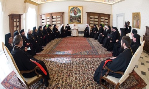 Слово Патріарха Святослава Глави УГКЦ, з нагоди зустрічі зі Святішим Отцем